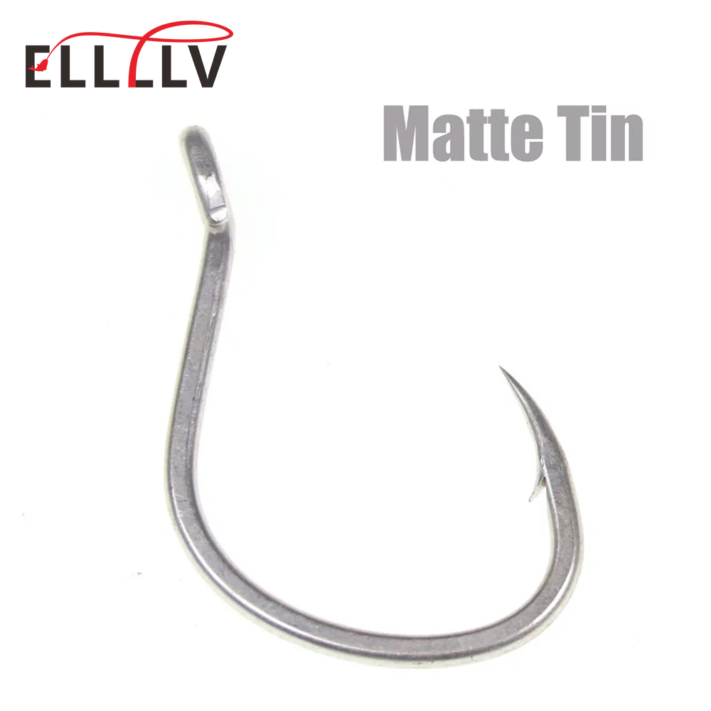 Fishing Hook Barbless - 10 Chiếc Mờ Tín Chống Rỉ
