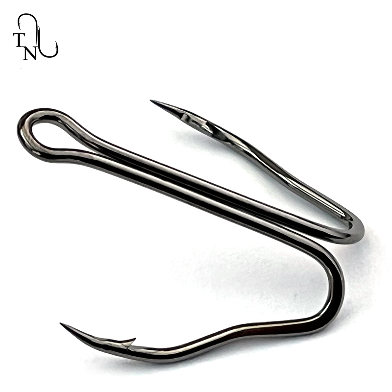 Fishing Hook Barbless - TN112 10PCS 3551 High Quality Double