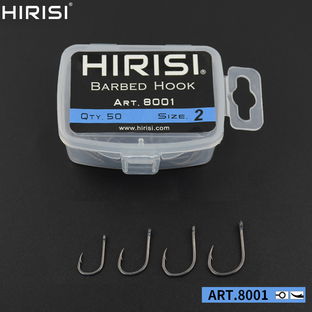 Fishing Hook Assortment - 100 Chiếc Carbon Cao Cấp Lớp
