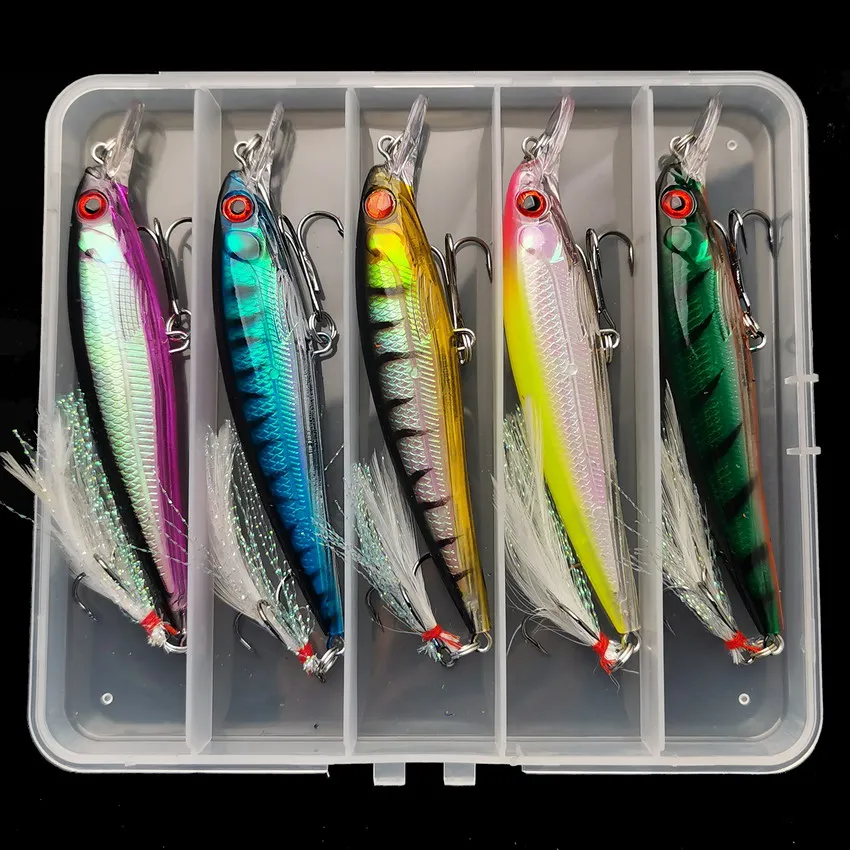 Laser 3D Eyes Bionic Minnow Fi - đánh giá và giá Fishing Hook