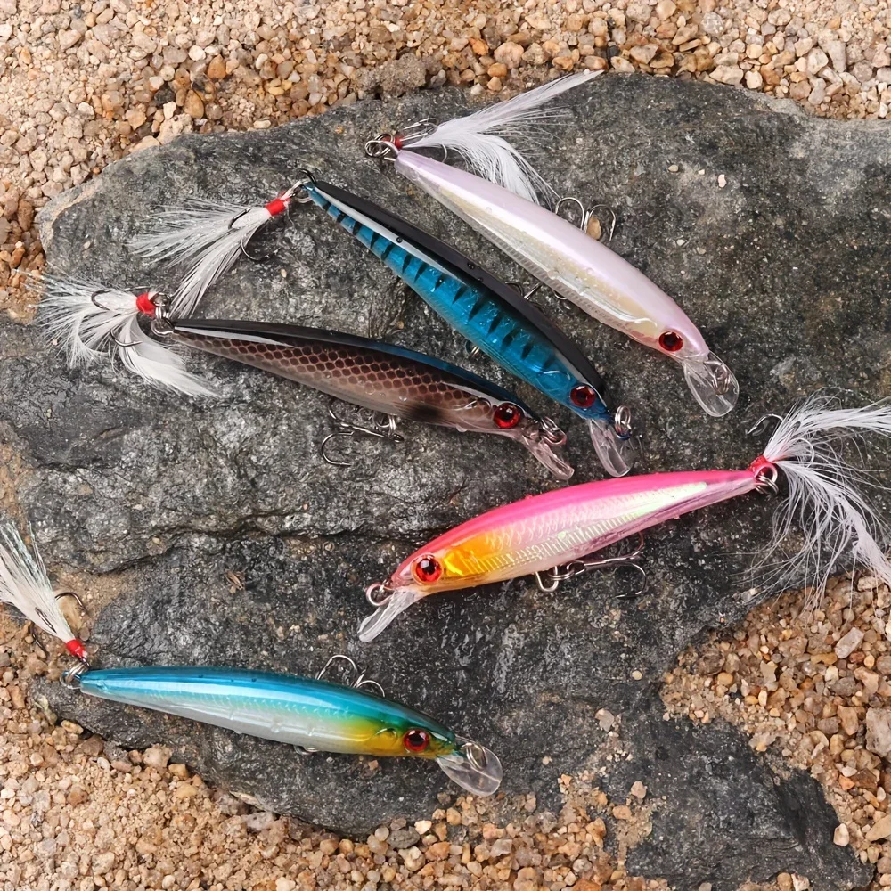 Laser 3D Eyes Bionic Minnow Fi - đánh giá và giá Fishing Hook