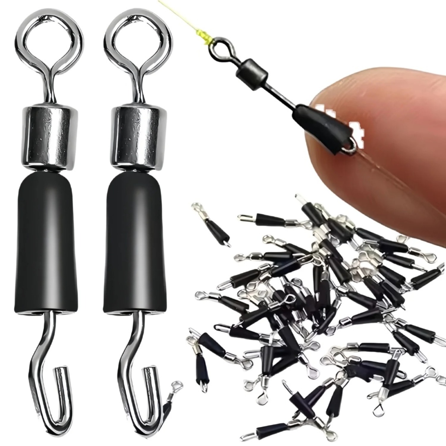 50pcs Carp Fishing Quick Chang - đánh giá và giá Fishing Hook Stainless Steel