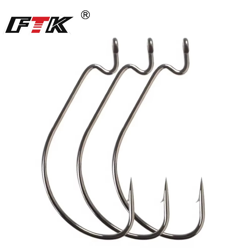 FTK 12-20PCS Offset Fishing Ho - đánh giá và giá Fishing Hook Offset