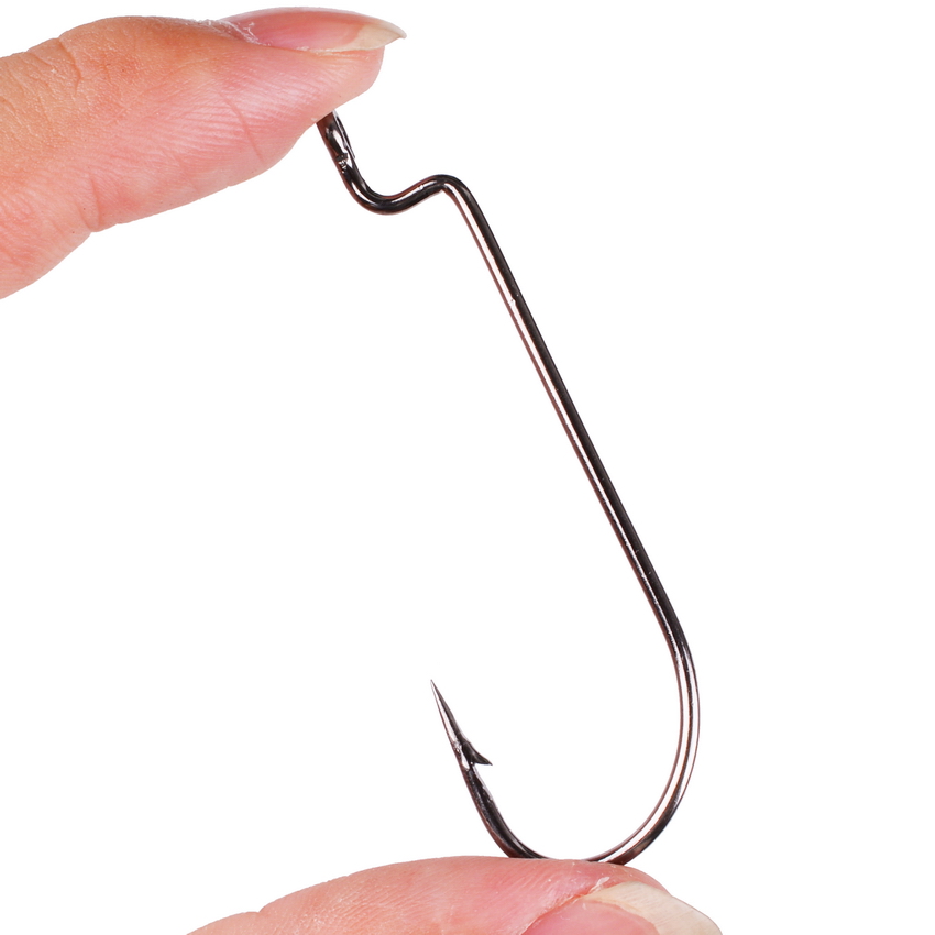 100 Cái/lốc Câu Cá Móc Thép Ca - đánh giá và giá Fishing Hook Barbless