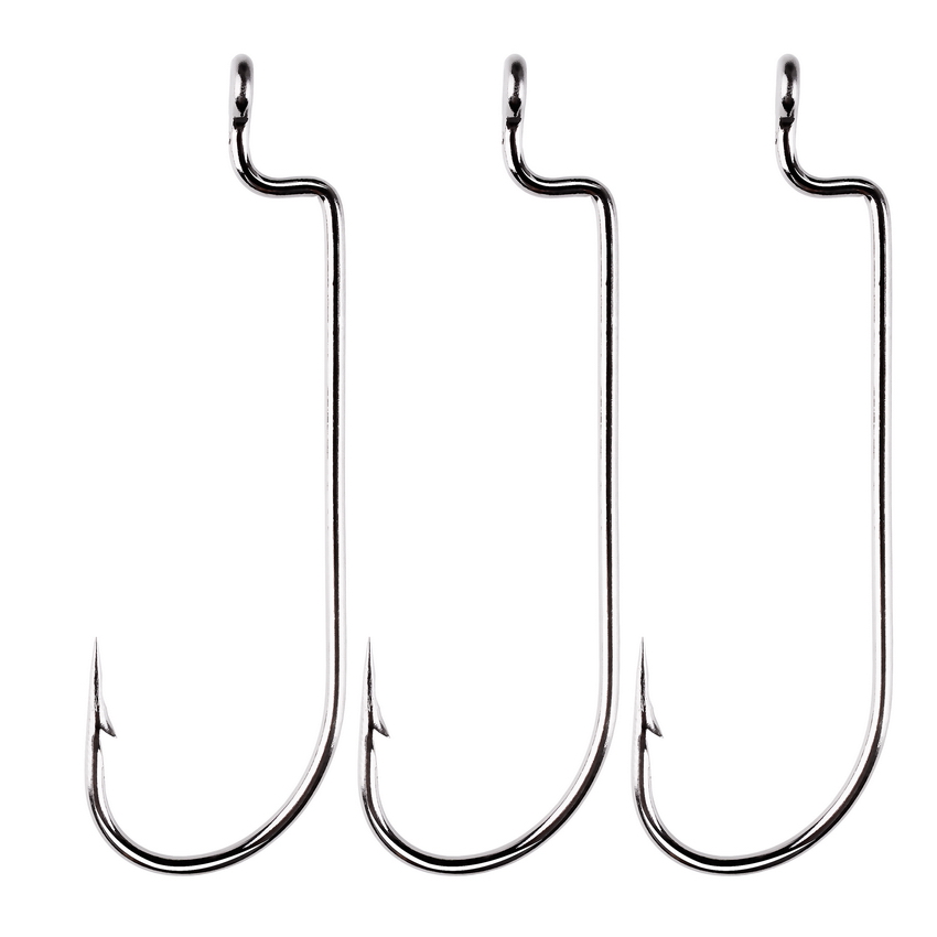 100 Cái/lốc Câu Cá Móc Thép Ca - đánh giá và giá Fishing Hook Barbless
