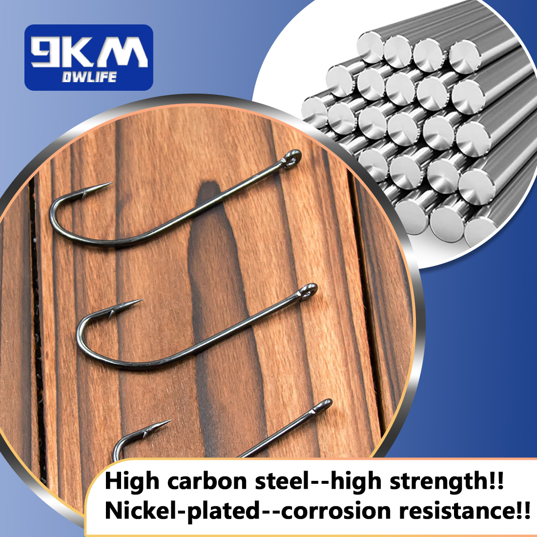 9KM Nước Biển Lưỡi Câu 50 ~ 20 - đánh giá và giá Fishing Hook Assortment