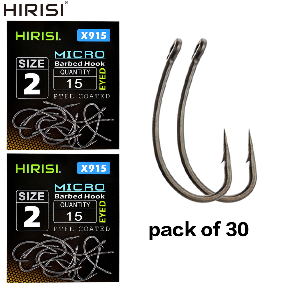 Hirisi 30x Carp Fishing Hooks  - đánh giá và giá Fishing Hook Barbless