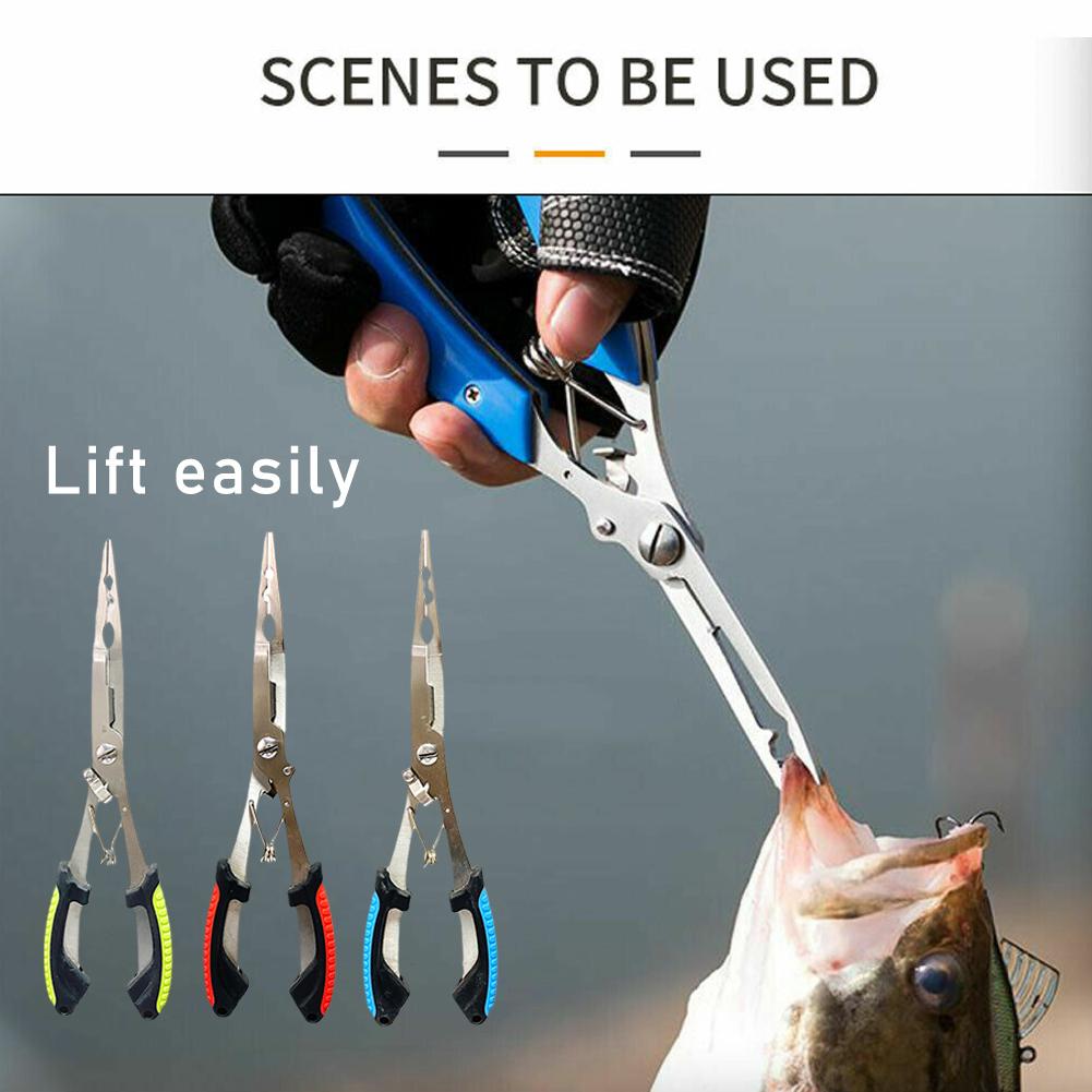 Stainless Steel Fishing Pliers - đánh giá và giá Fishing Hook Sharpener