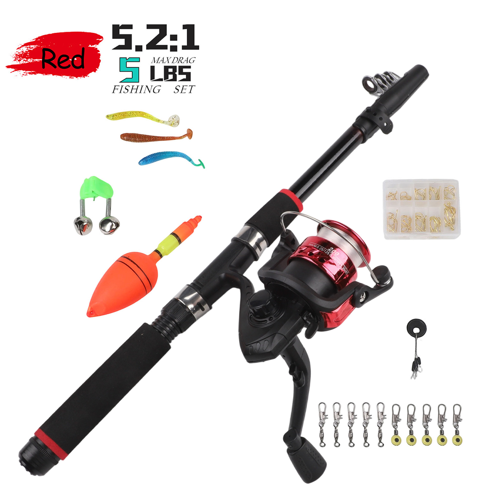 Fishing Pole Set Fishing Rod S - đánh giá và giá Fishing Hook Box