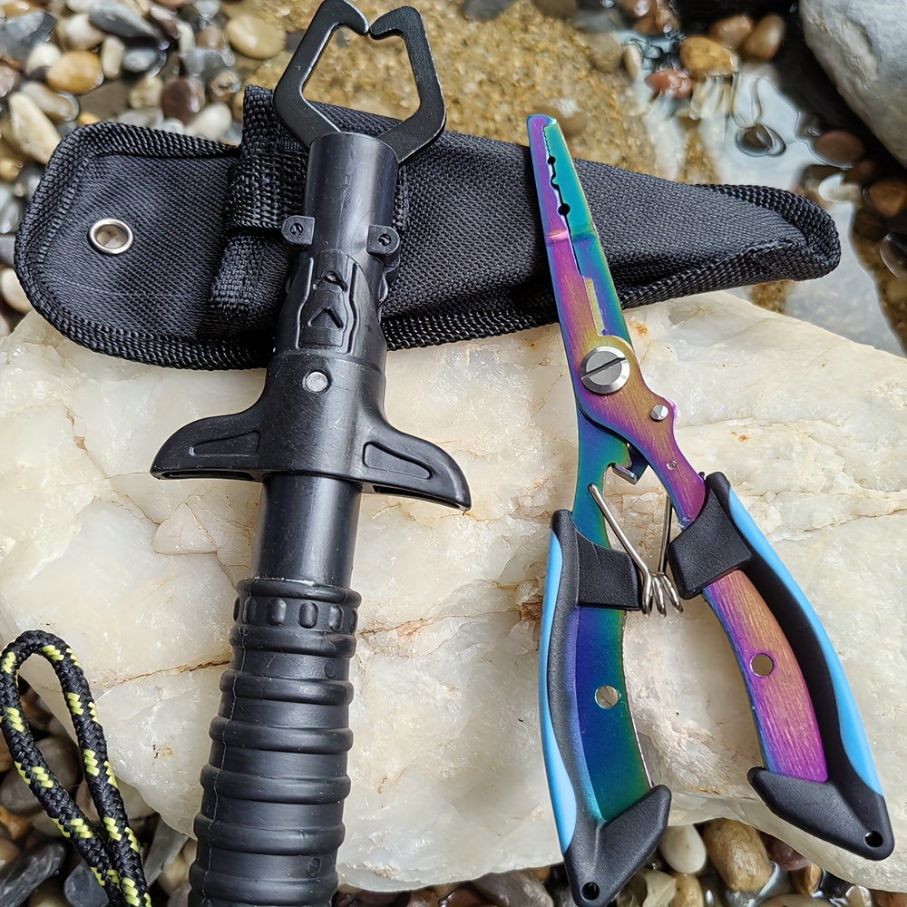 Fishing Pliers and Gripper Set - đánh giá và giá Fishing Hook Sharpener