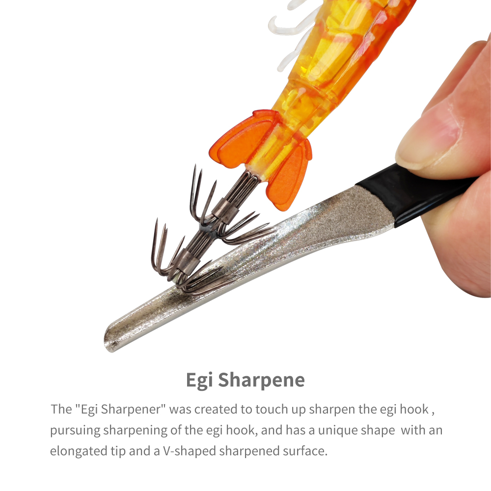 4in1 Eging Fishing Kit Retract - đánh giá và giá Fishing Hook Sharpener