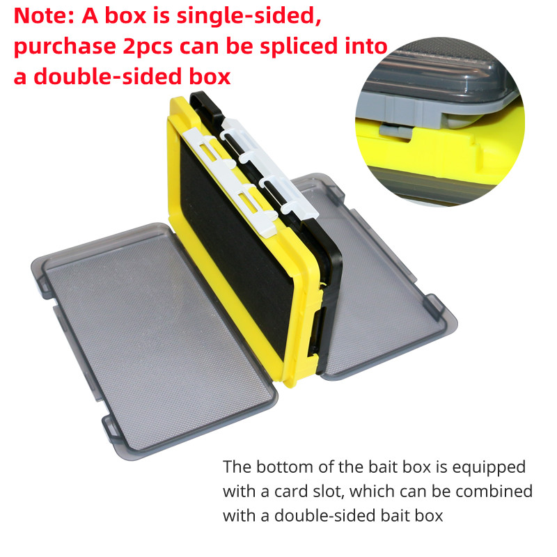 New Plastic Fishing Box Portab - đánh giá và giá Fishing Hook Jig