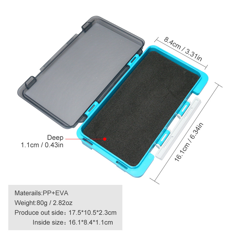 New Plastic Fishing Box Portab - đánh giá và giá Fishing Hook Jig
