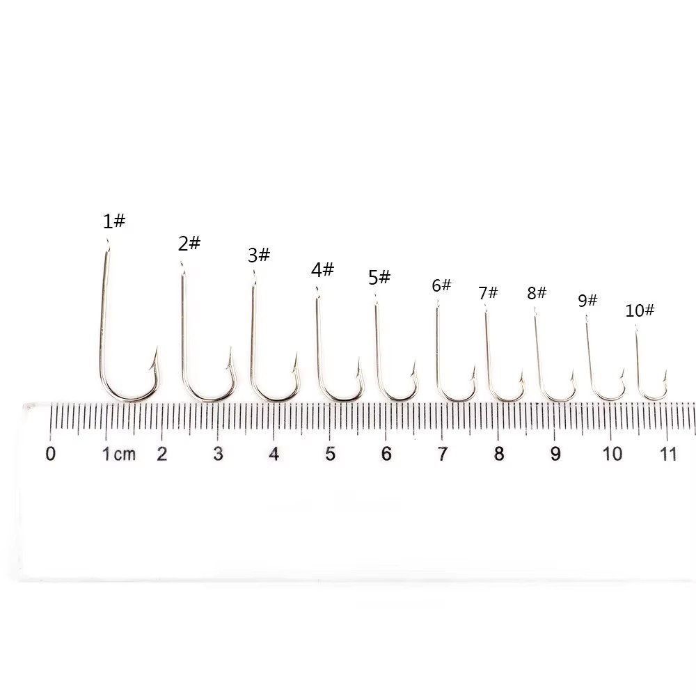 Cá Vua 1799N Thép Carbon Cao C - đánh giá và giá Fishing Hook Barbless