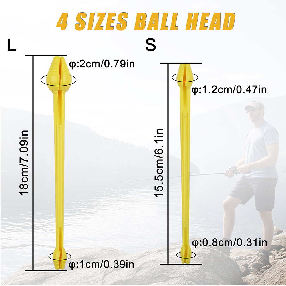 Bộ 6 Móc Câu Disgorger Snelled - đánh giá và giá Fishing Hook Sharpener