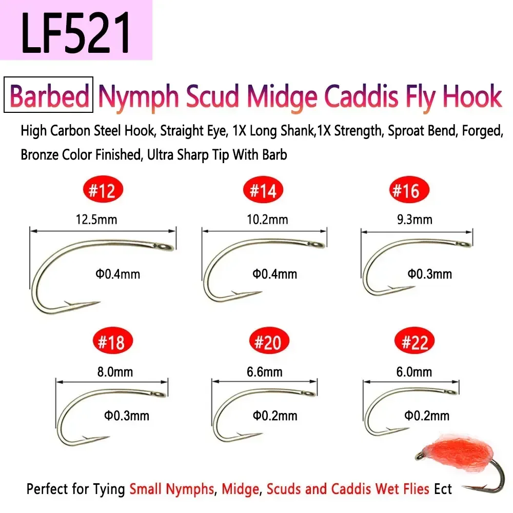 Bimoo 100PCS 8 # ~ 22 # Thép G - đánh giá và giá Fishing Hook Barbless
